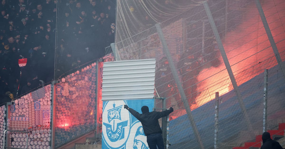 Randale gegen Dynamo Dresden: Hansa Rostock zu hoher Geldstrafe verurteilt