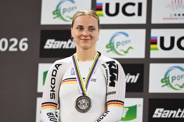 Bahnrad-Star Lea Friedrich aus MV holt WM-Silber in Shanghai - Papa Mirko stolz